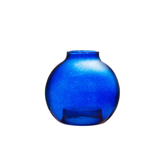 Blue bubble vase